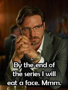 Some admit that Aden Young/Randall Keats eating their face would not be the worst thing.